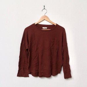 Madewell | Rust Thermal Top